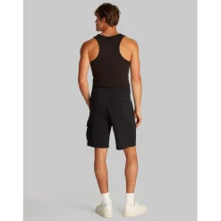 Shorts*Calvin Klein Jeans Label Shorts in Black
