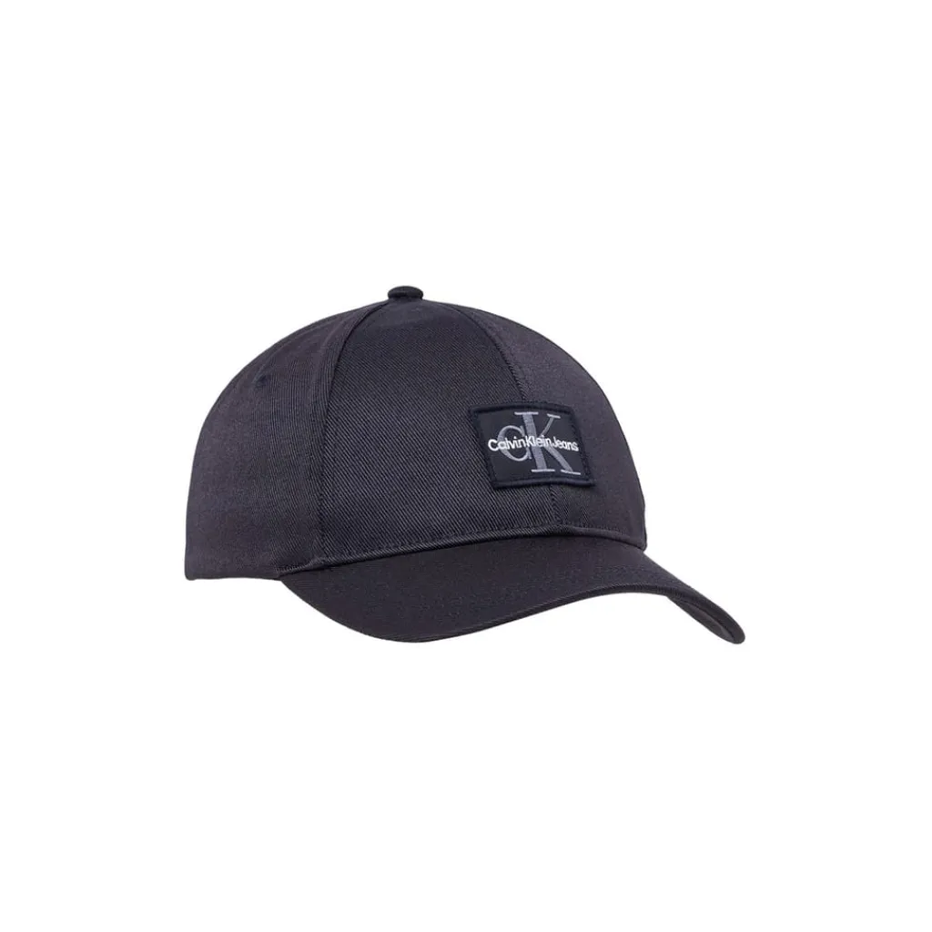 Caps-Hats*Calvin Klein Jeans Logo Patch Cap in Black