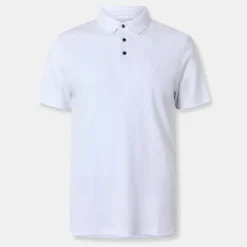 Polo Shirts*Calvin Klein Jeans Pima Regular Fit Short Sleeve Shirt in White