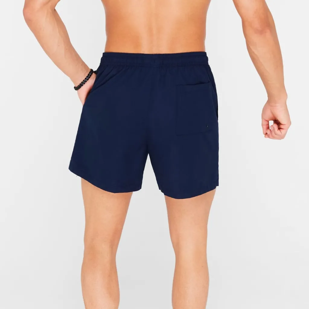 Shorts*Calvin Klein Large Logo Swim Shorts in Blue