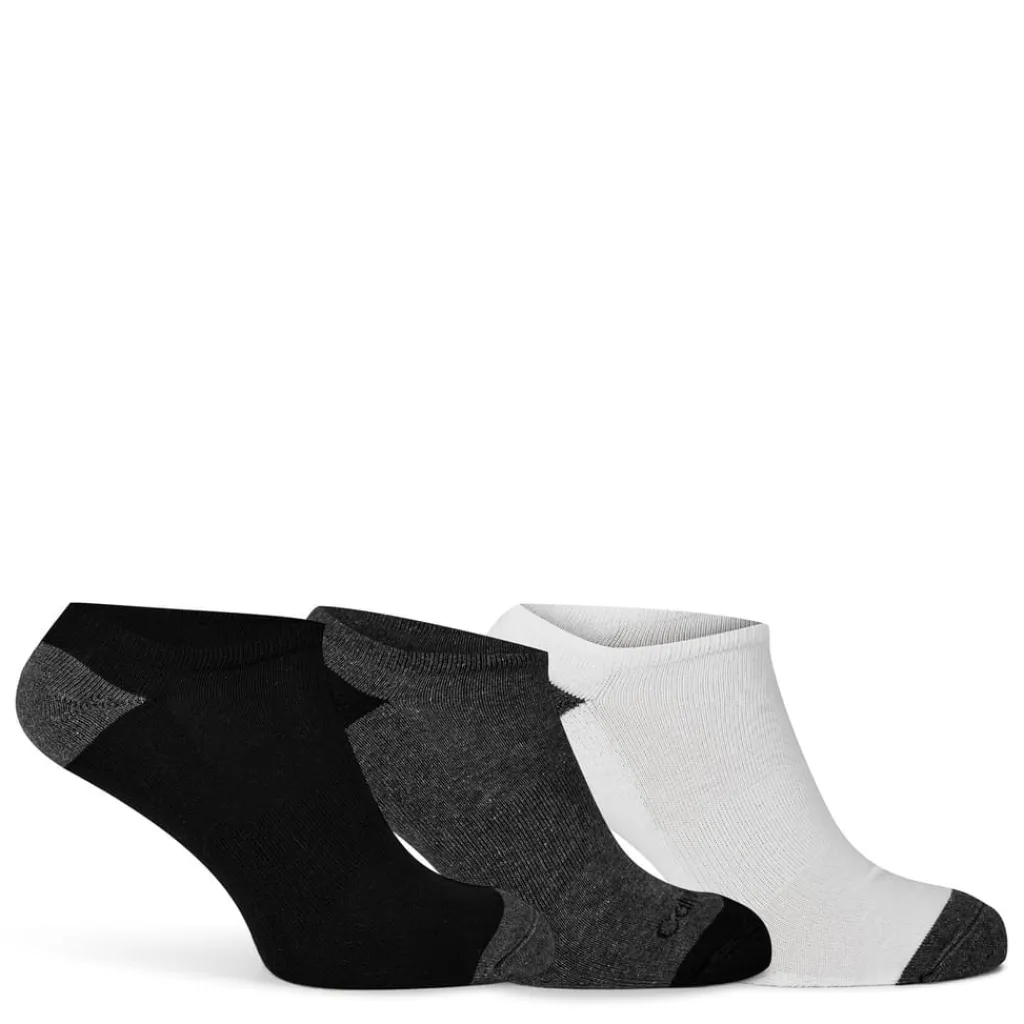 Underwear And Socks*Calvin Klein Liner Socks 3 Pack in Black