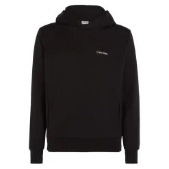 Hoodies*Calvin Klein Logo Repreve Hoodie in Black