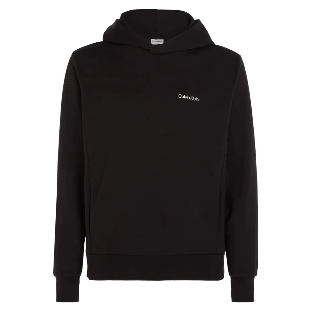 Hoodies*Calvin Klein Logo Repreve Hoodie in Black