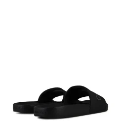 Beach Shoes*Calvin Klein Logo Sliders in Black