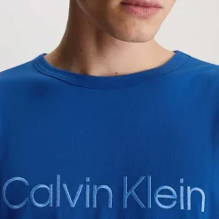 Underwear And Socks|T-Shirts And Vests*Calvin Klein Long Sleeve Lounge T-Shirt in Blue