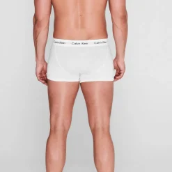 Underwear And Socks*Calvin Klein Mens 3 Pack Boxer Shorts in White