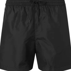 Shorts*Calvin Klein Mens Tape Swim Shorts in Black