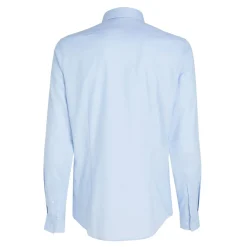 Shirts*Calvin Klein Micro Structure Slim-Fit Shirt in Blue