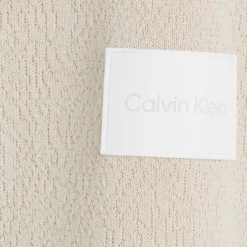 Sweatshirts*Calvin Klein Natural Structure Crewneck Sweatshirt in Beige