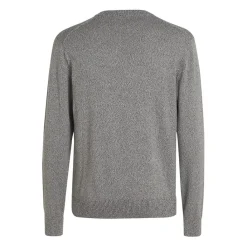 Knitwear*Calvin Klein Over Crew Neck Sweater in Black