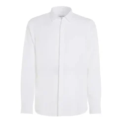 Shirts*Calvin Klein Regular-Fit Linen Cotton Shirt in White