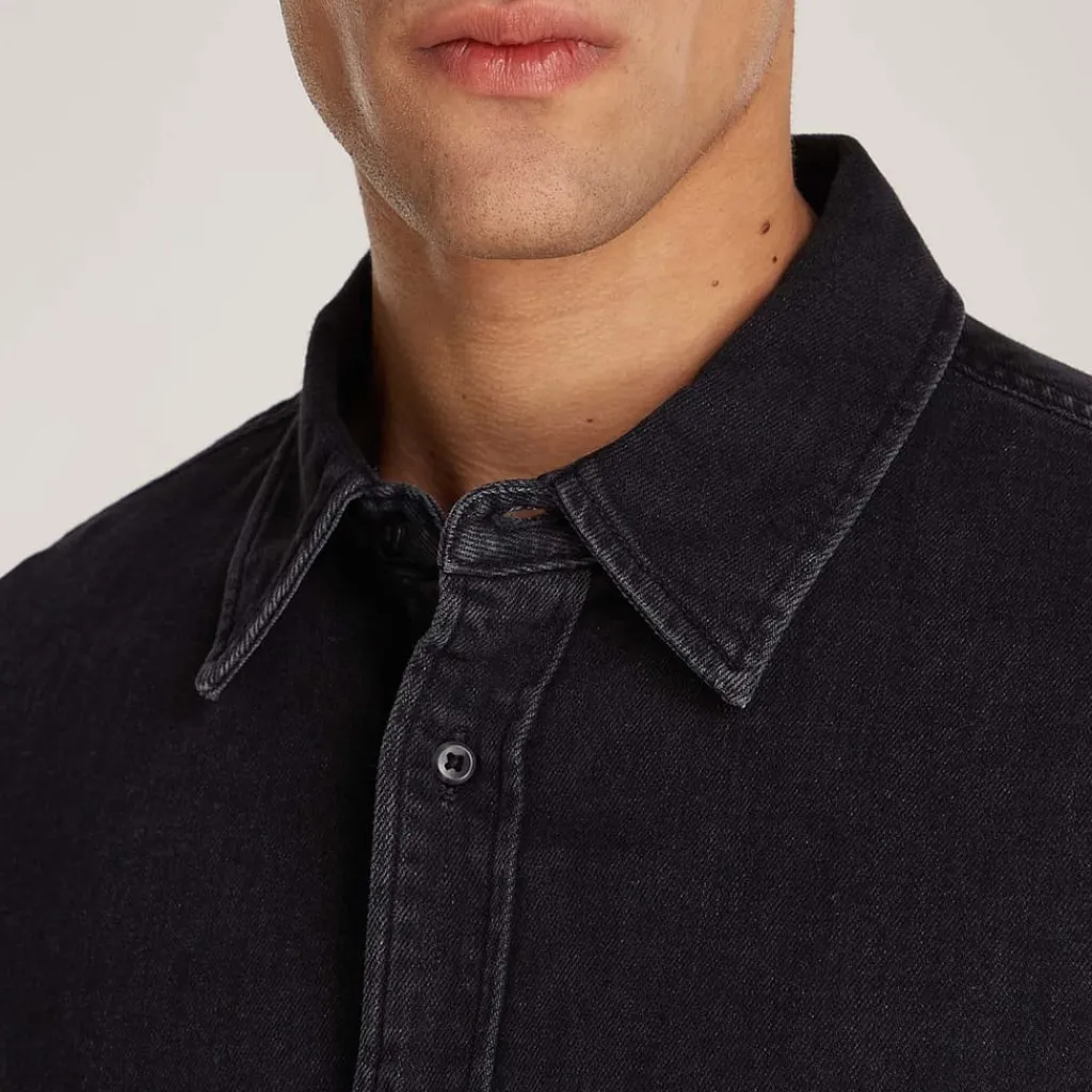 Shirts*Calvin Klein Slim Denim Shirt in Denim