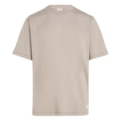 T-Shirts And Vests*Calvin Klein Woven Label Relaxed T-Shirt in Grey