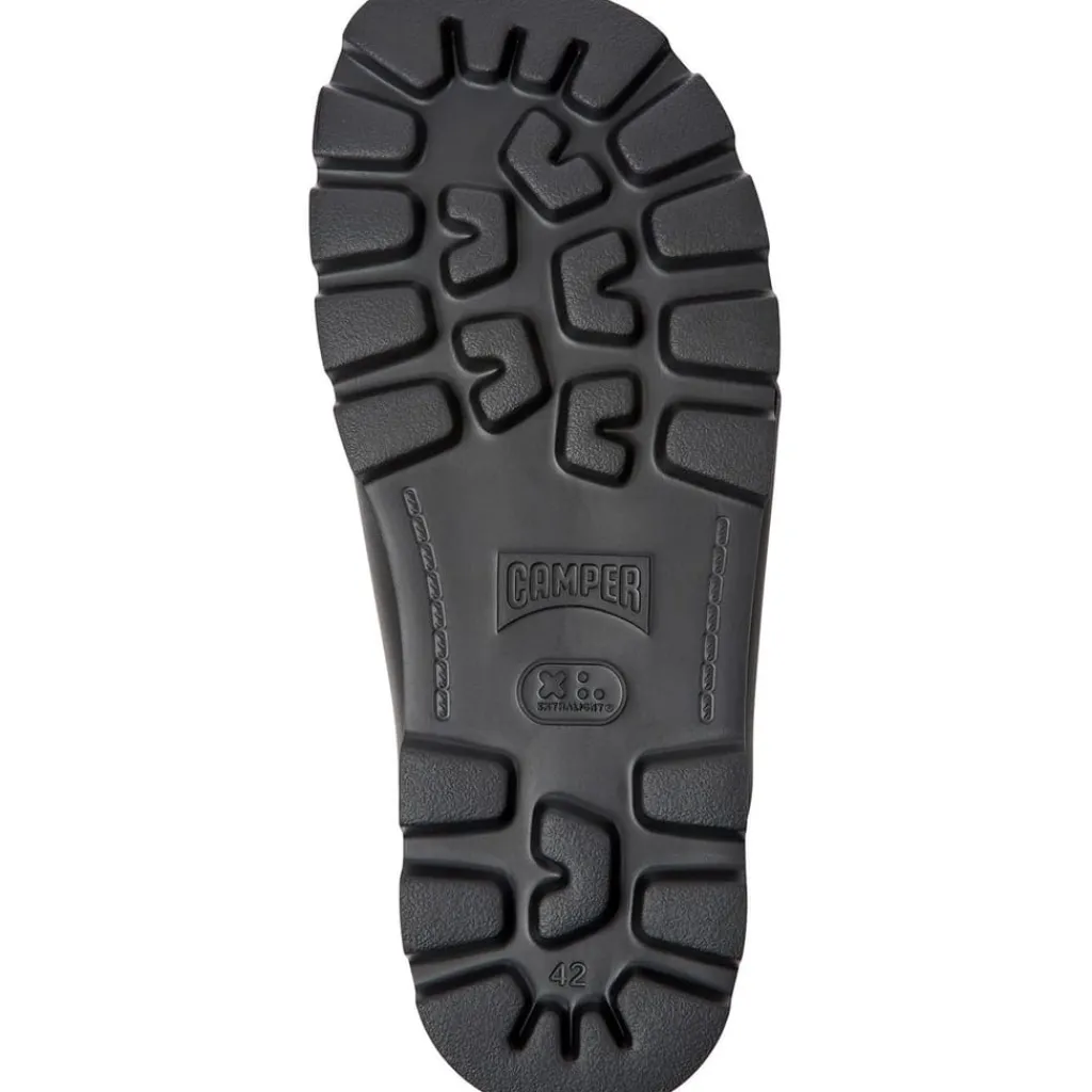 Beach Shoes*Camper Brutus Flatform Slide Sandals in Black