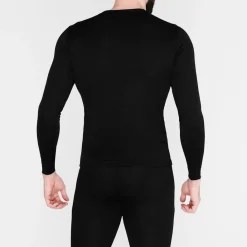 Fitness And Gym Tops*Campri Mens Thermal Top in Black