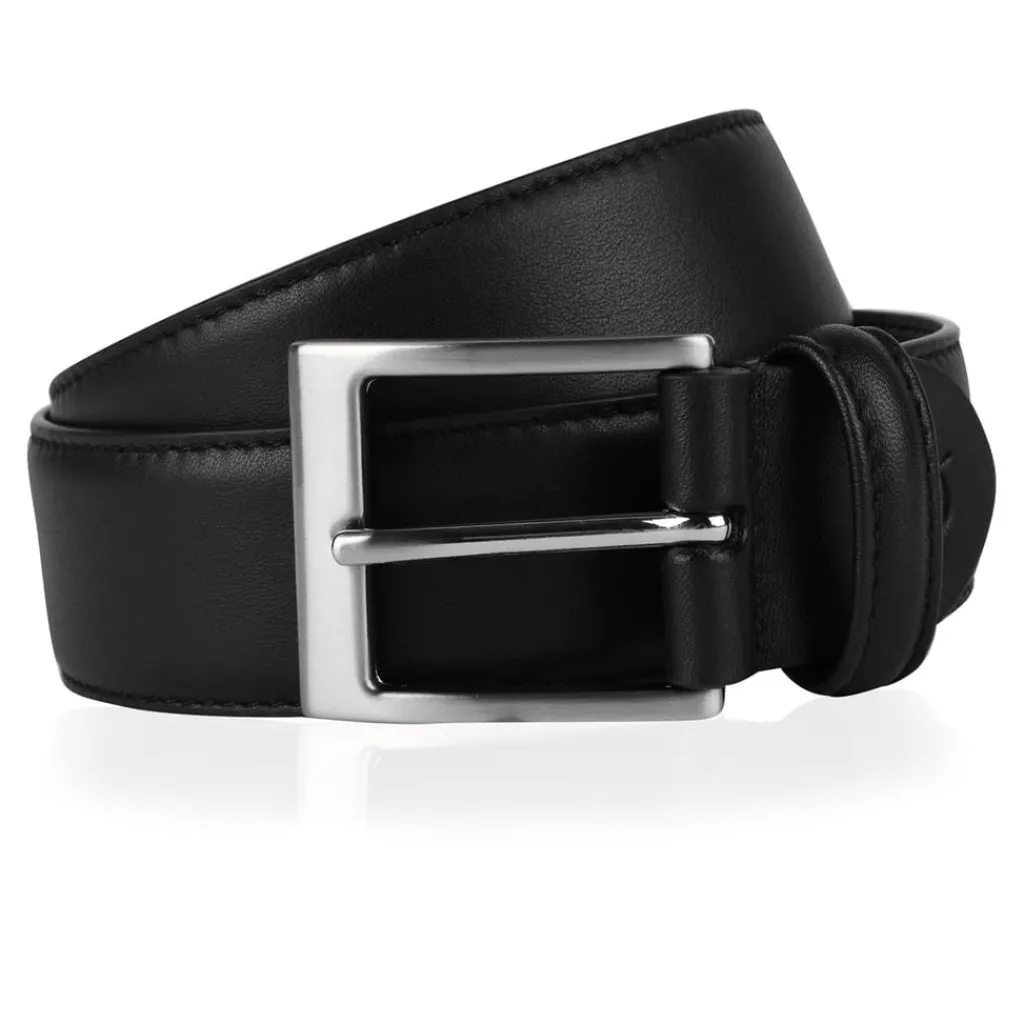 Belts*Canali Piper Belt in Black