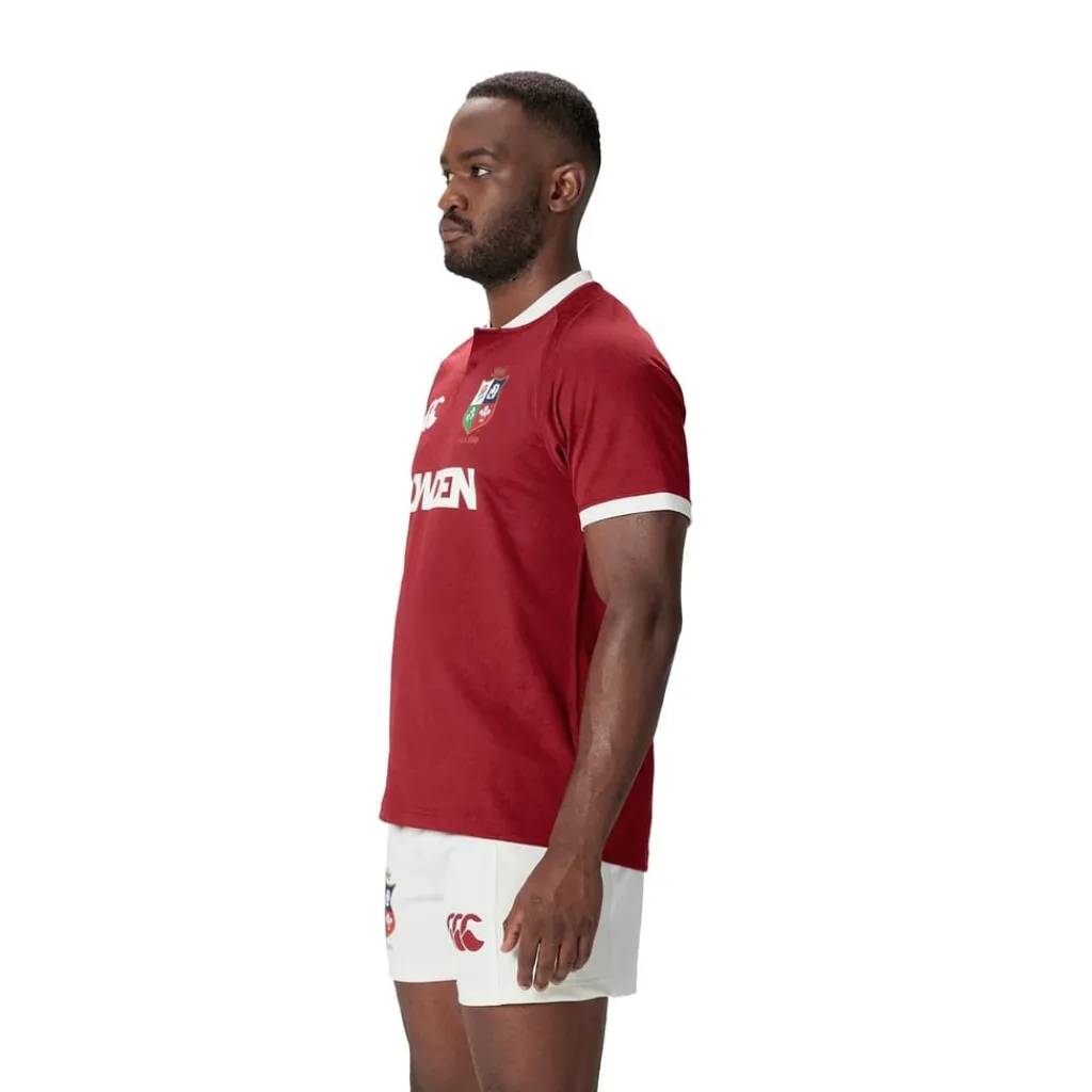 Fitness And Gym Tops*Canterbury British And Irish Lions 2024 Shirt Adults in Red