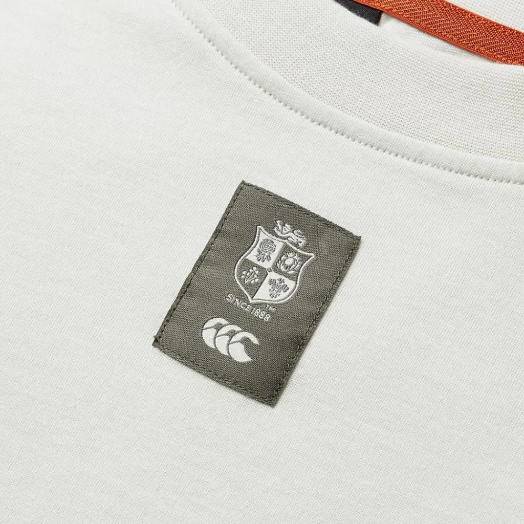 Fitness And Gym Tops*Canterbury British And Irish Lions 2024 Outback Long Sleeve T-Shirt Adults in Grey