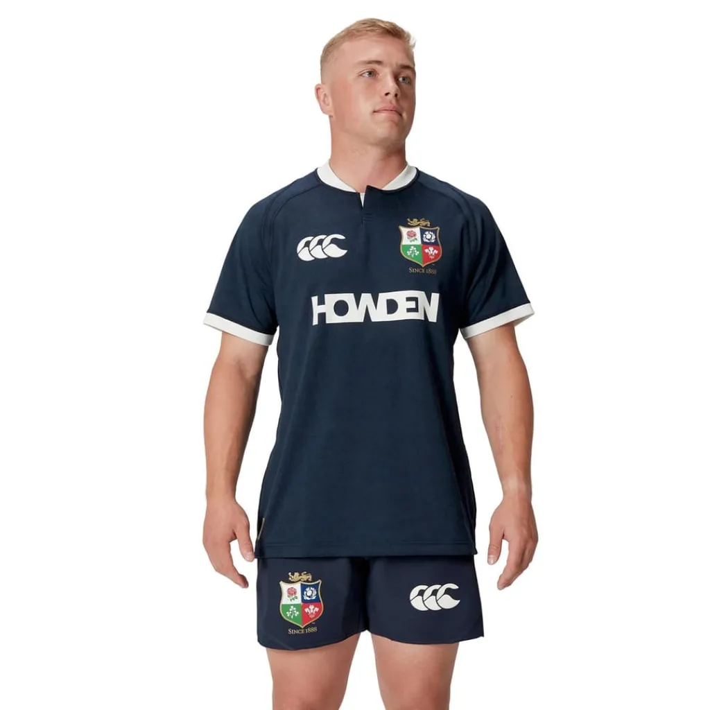 Fitness And Gym Tops*Canterbury British And Irish Lions Training Shirt 2024 Adults in Blue