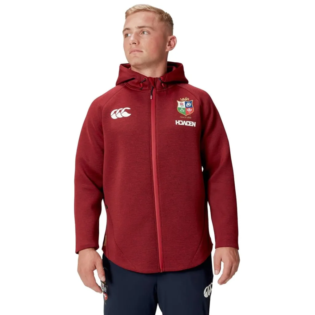 Hoodies*Canterbury British And Irish Lions 2024 Everest Hoodie Adults in Red