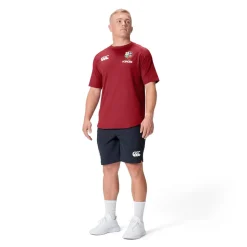 Fitness And Gym Tops*Canterbury British And Irish Lions Everest T-Shirt 2024 Adults in Red