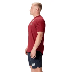 Fitness And Gym Tops*Canterbury British And Irish Lions Everest T-Shirt 2024 Adults in Red