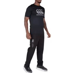 Fitness And Gymwear*Canterbury Mens Essential T-Shirt in Black