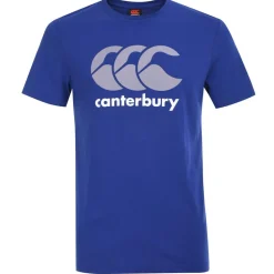 Fitness And Gym Tops|Fitness And Gymwear*Canterbury Mens Large Logo T-Shirt in Blue