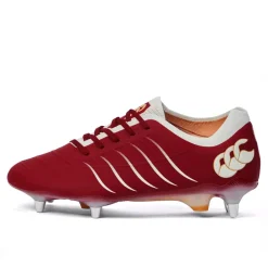 Boots*Canterbury Mens Phoenix 2 Elite Soft Ground Rugby Boots in Red