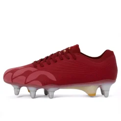 Boots*Canterbury Mens Stampede Groundbreak Elite Soft Ground Rugby Boots in Red