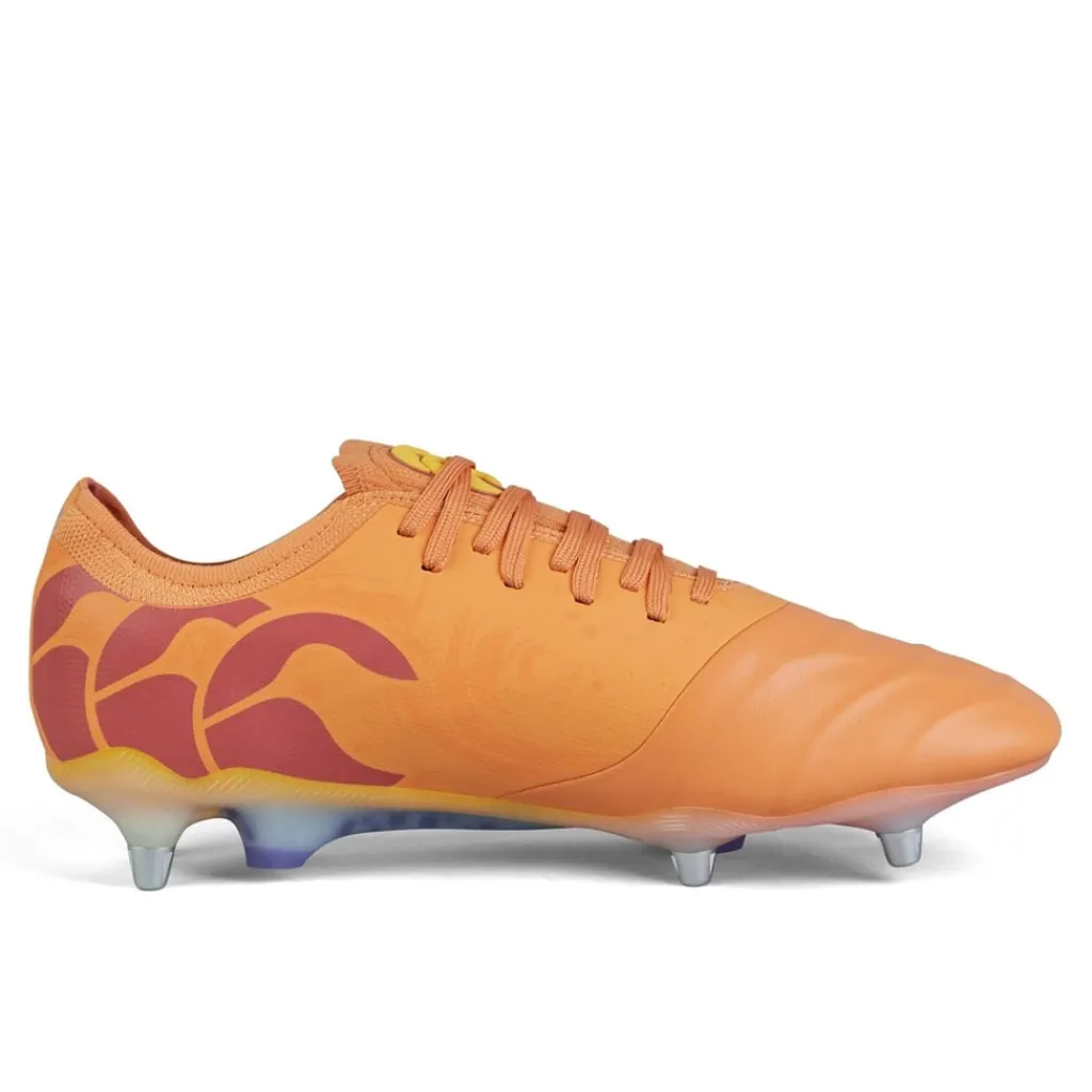 Boots*Canterbury Phoenix Genesis Elite Soft Ground Rugby Boots in Orange