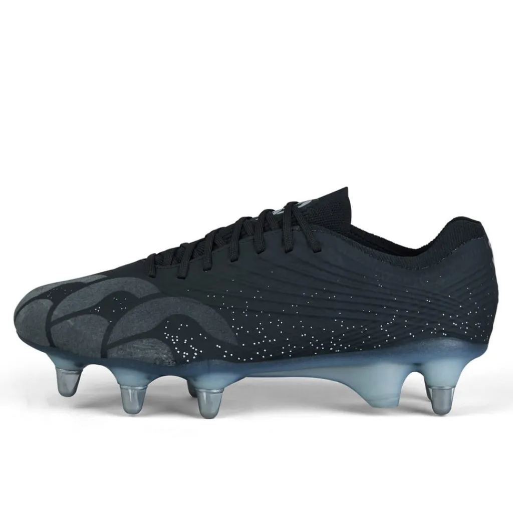 Boots*Canterbury Stampede Groundbreak Elite Soft Ground Rugby Boots in Black