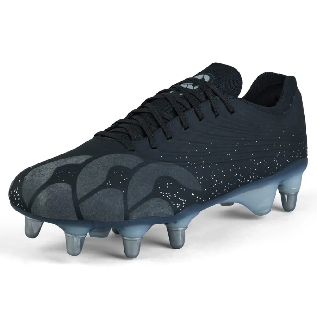 Boots*Canterbury Stampede Groundbreak Elite Soft Ground Rugby Boots in Black