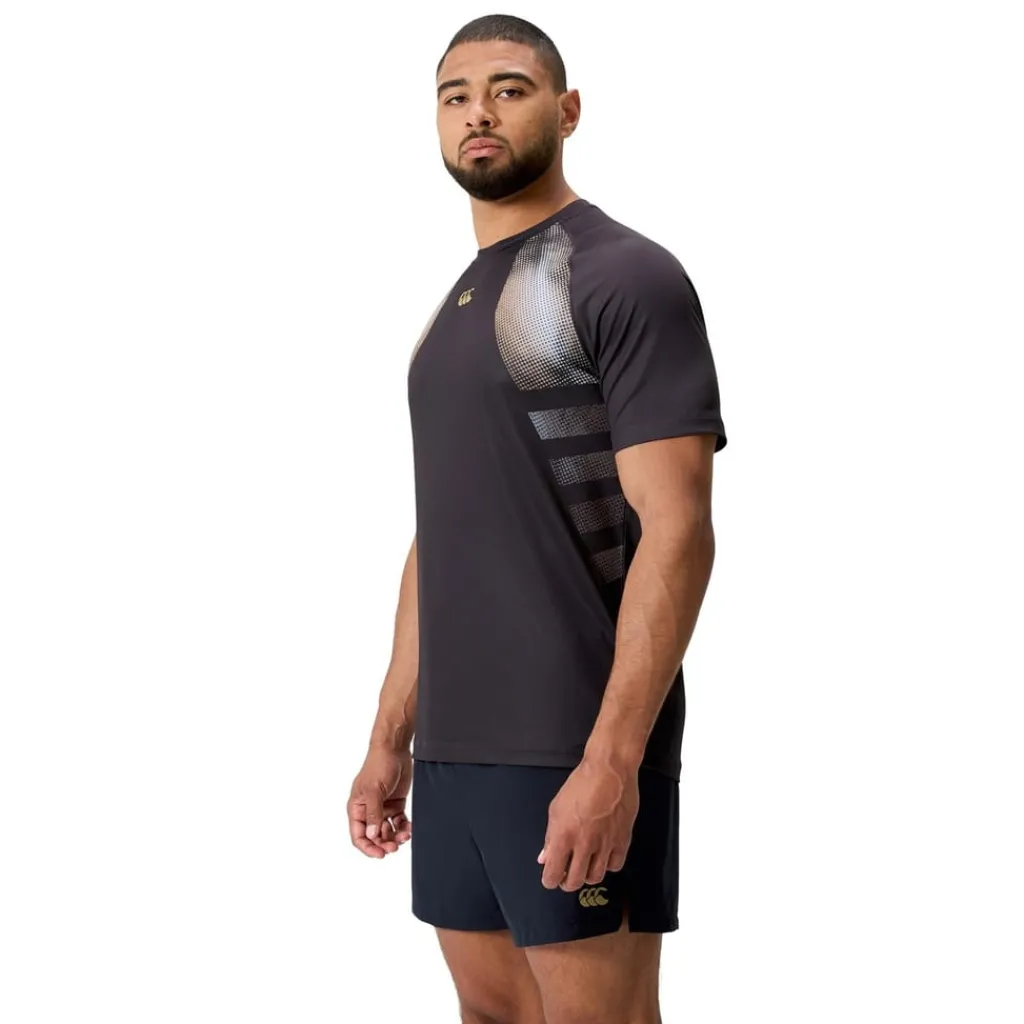 Fitness And Gymwear|Fitness And Gym Tops*Canterbury Tempo+ Tee in Black