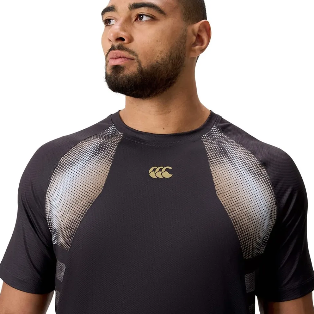 Fitness And Gymwear|Fitness And Gym Tops*Canterbury Tempo+ Tee in Black