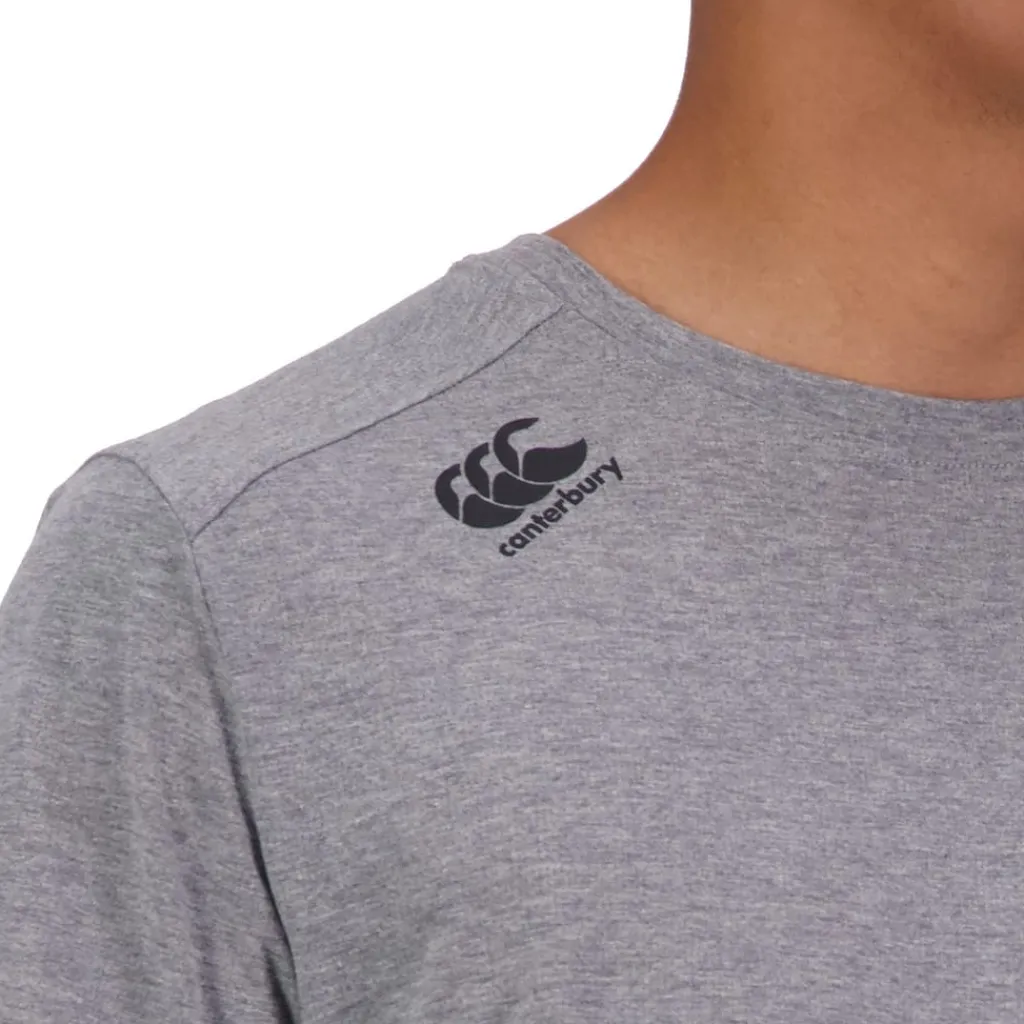Fitness And Gymwear*Canterbury Tempo T-Shirt Adults in Grey