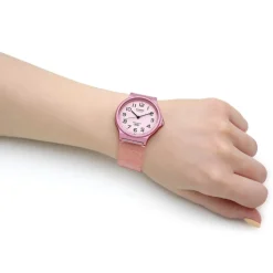 Jewellery-Watches*Casio Collection Skeleton Series Mq 24s in Pink