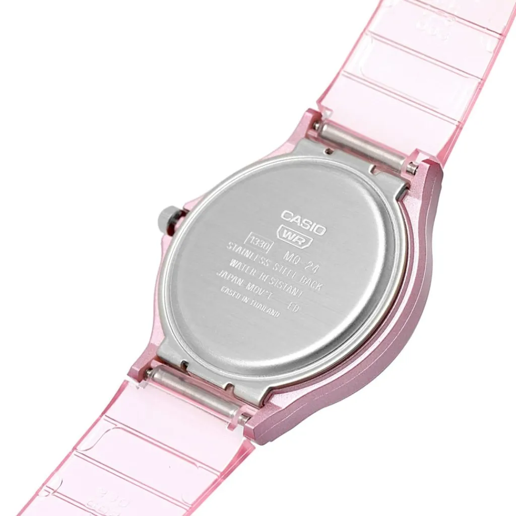 Jewellery-Watches*Casio Collection Skeleton Series Mq 24s in Pink