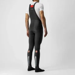 Fitness And Gym Pants*Castelli Sorpas Reflective Ribbon Biking Pants in Black