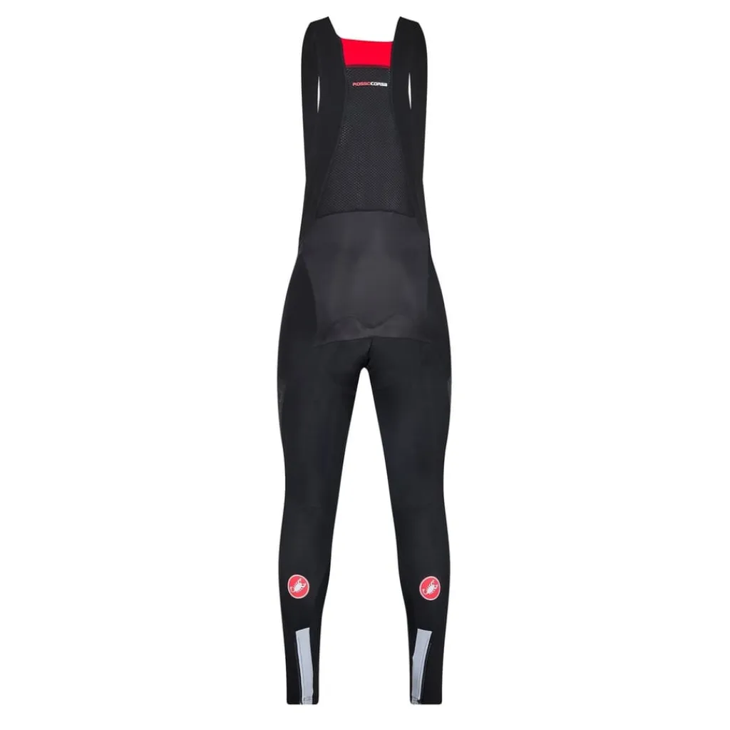 Fitness And Gym Pants*Castelli Sorpas Reflective Ribbon Biking Pants in Black