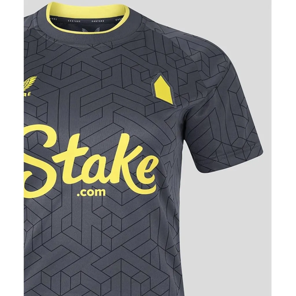 Football And Rugby Clothing*Castore Everton Away Shirt 2024 2025 Adults in Grey