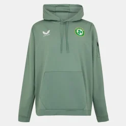 Hoodies*Castore Fai Fleece Hoody in Green