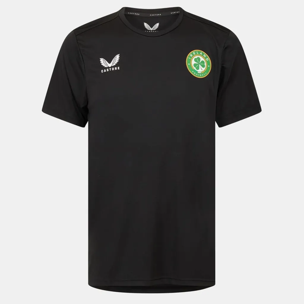 Football And Rugby Clothing*Castore Fai Trvl T in Black