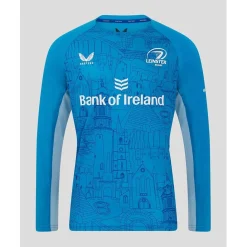 Fitness And Gym Tops*Castore Leinster Training Long Sleeve T-Shirt 2024 2025 Adults in Blue