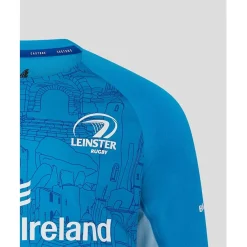Fitness And Gym Tops*Castore Leinster Training Long Sleeve T-Shirt 2024 2025 Adults in Blue