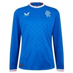 Football And Rugby Clothing*Castore Long Sleeve Crew Neck Regular Fit T-Shirt in Blue