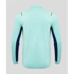 Fitness And Gym Tops*Castore Mens Newcastle United Fc Quarter Zip Drill Top in Blue