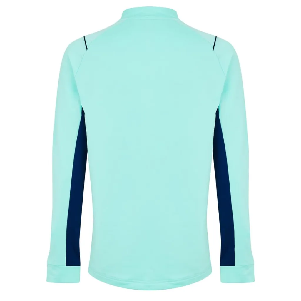 Fitness And Gym Tops*Castore Mens Newcastle United Fc Quarter Zip Drill Top in Blue