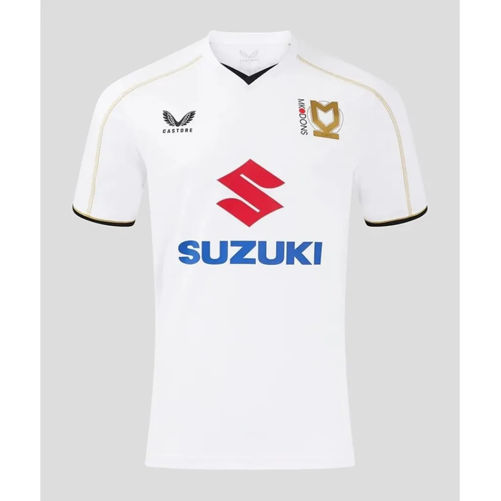 Football And Rugby Clothing*Castore Mk Dons Home Shirt 2024 2025 Adults in White