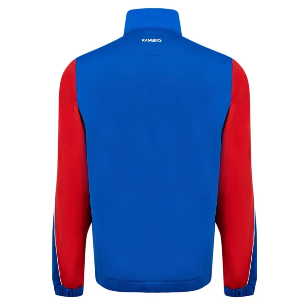 Tracksuits*Castore Mock Neck Athletic Long Sleeve Top in Blue